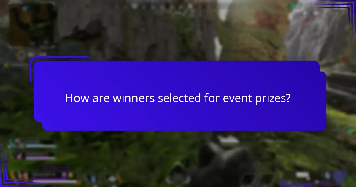 How do I enter an event for prizes?