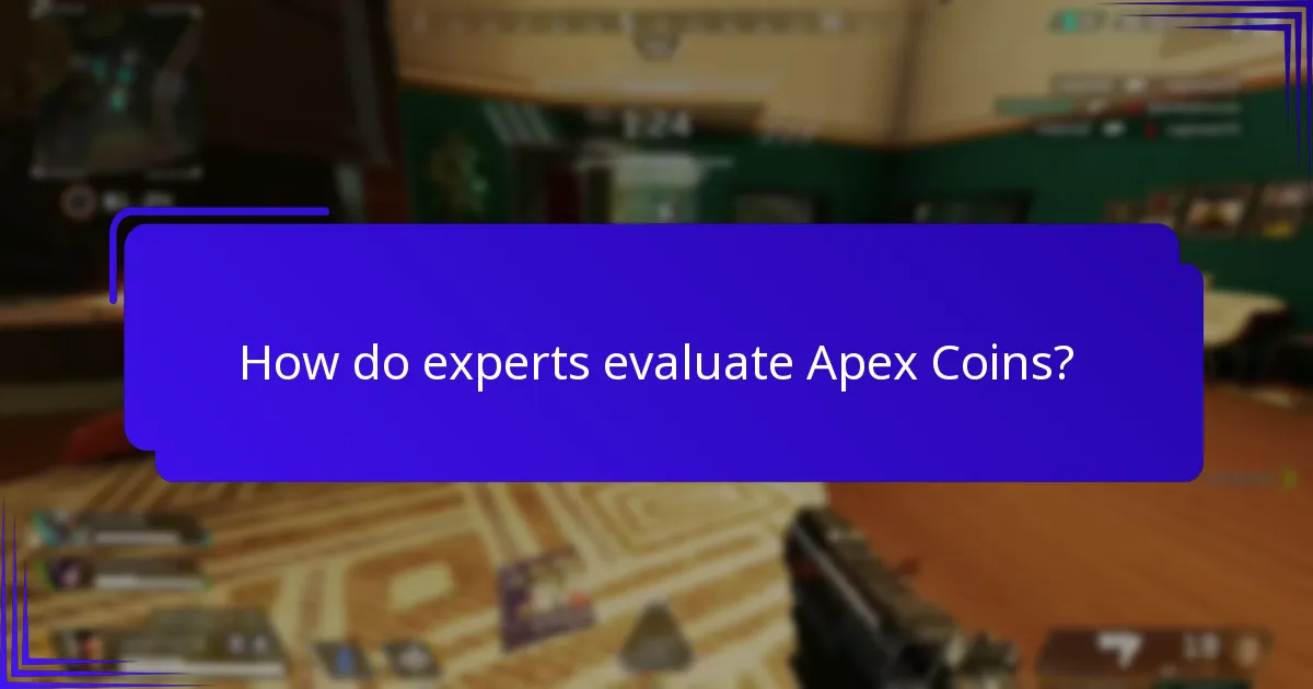 What do users say about Apex Coins?
