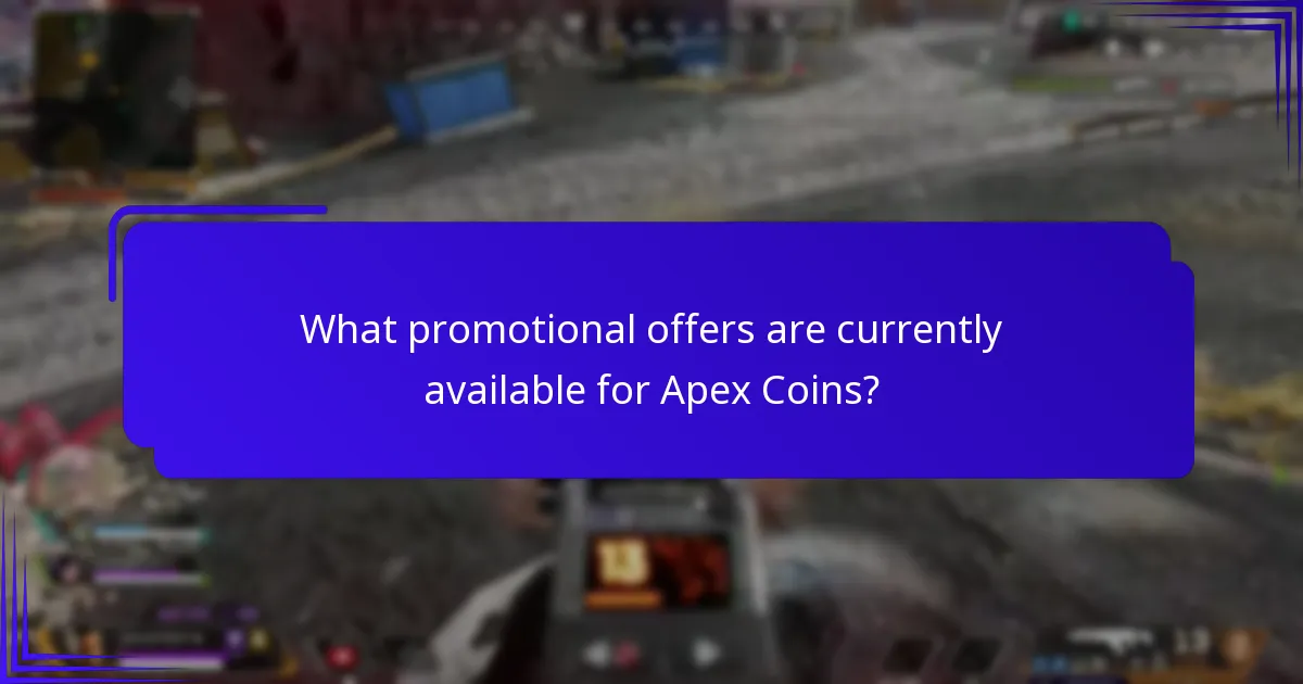 How to compare promotional offers for Apex Coins?